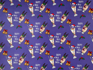 Halo Halo Days Wrapping Paper
